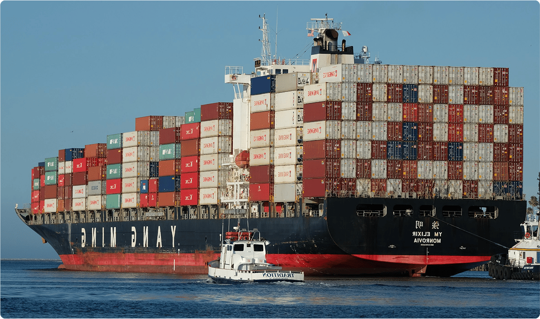 Reliable Cargo shipping containers at the Kathmandu freight terminal